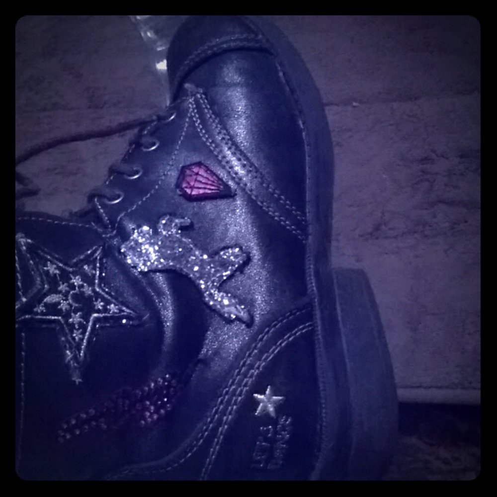 A pair of leather boots